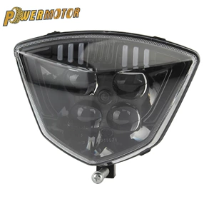 Off-Road Motorcycle Headlight Ec250 300 250F 350F Ex300 450 Motorcycle Led Headlight Wick