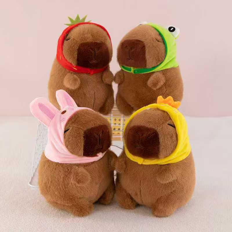 Juguetes de peluche Capibara 8 pulgadas muñecas de peluche