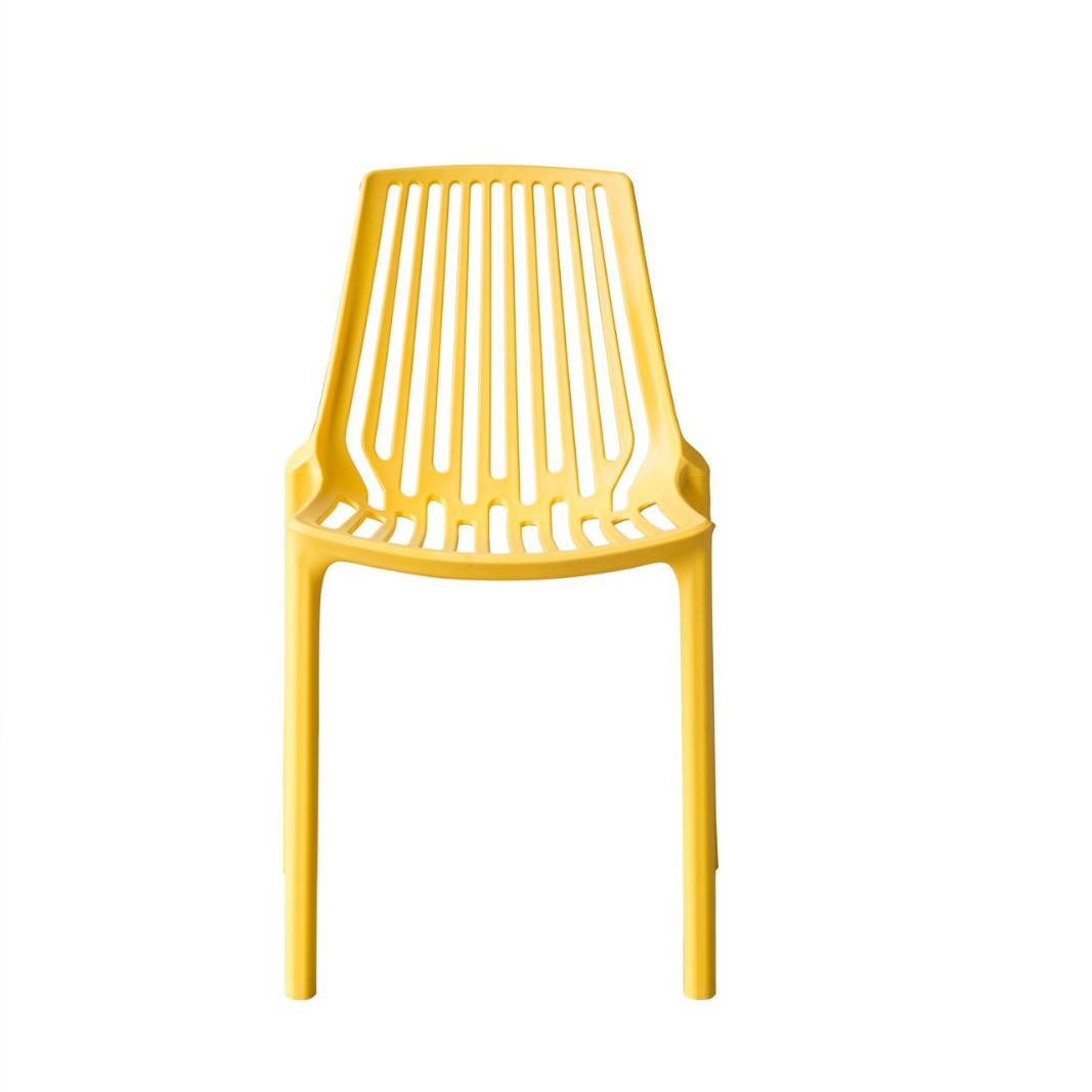 Nórdico hueco silla de plástico restaurante café leche té tienda ocio banquete silla comercial ocio apilamiento silla