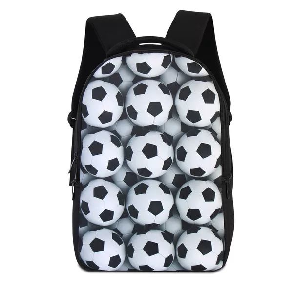 900D Lightweight Computer Backpack Student Schoolbag Notebook Backpack Thermal Transfer Printing Travel Bag