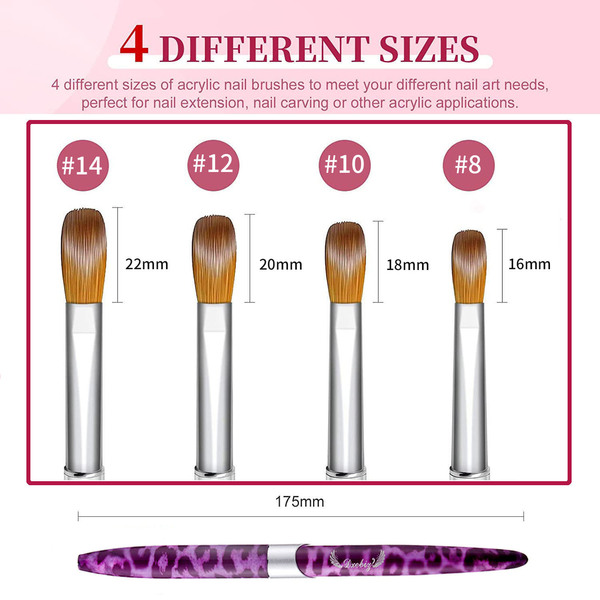 manicure brush for manicure