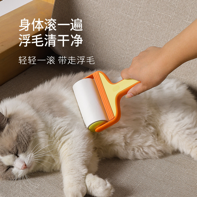 El pelo flotante del perro del limpiador transfronterizo del pelo se puede substituir por el pelo dos-en-uno que pega el dispositivo del raspador del pelo del gato que rasga el dispositivo de succión del pelo
