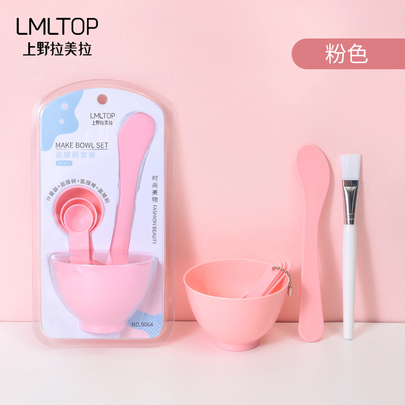 LMLTOP DIY フェイシャルマスクボウルツールセット 6 点セット自家製フェイシャルマスクツールボウルスティック卸売 9064|undefined