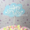 Copyright Baking Cake Decoration Black Yun Duo Golden Birthday Happy Cake Plug -in Birthday Cake Account