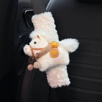 Seat belt shoulder pad, Get Rich Quickly Car Seatbelt