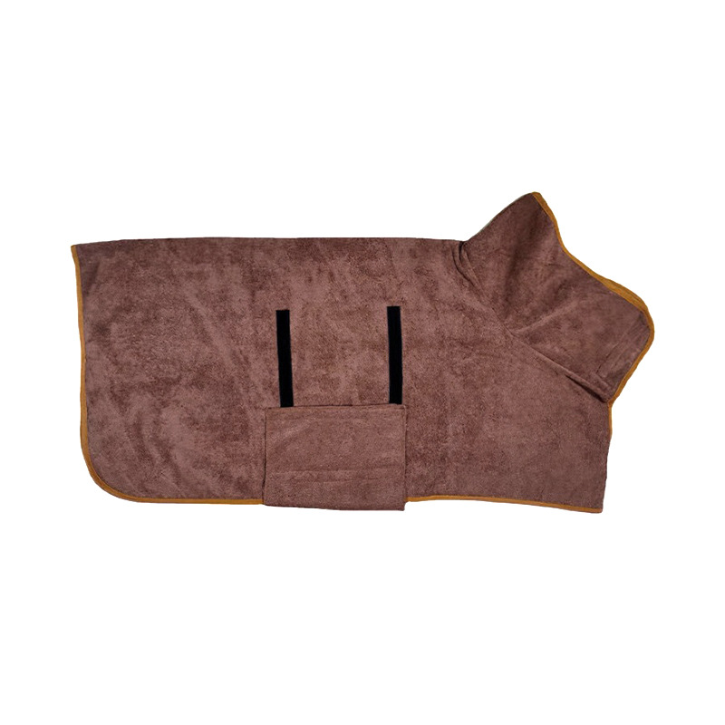 Toalla absorbente transfronteriza para mascotas, Toalla de baño para perros, albornoz grueso de secado rápido para perros, limpieza de baño, necesidades diarias al por mayor