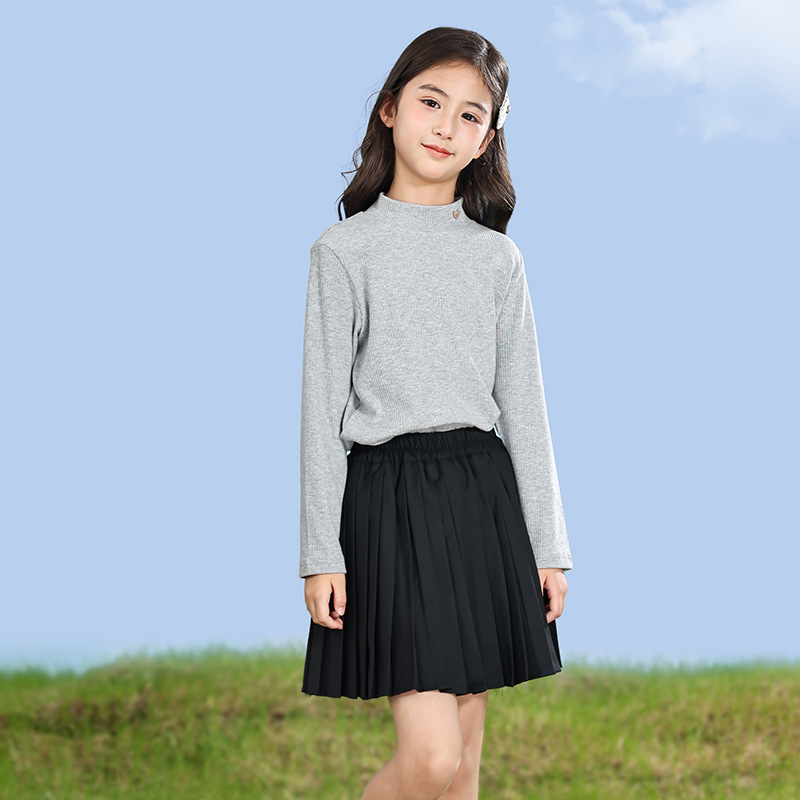 회색 바닥 셔츠