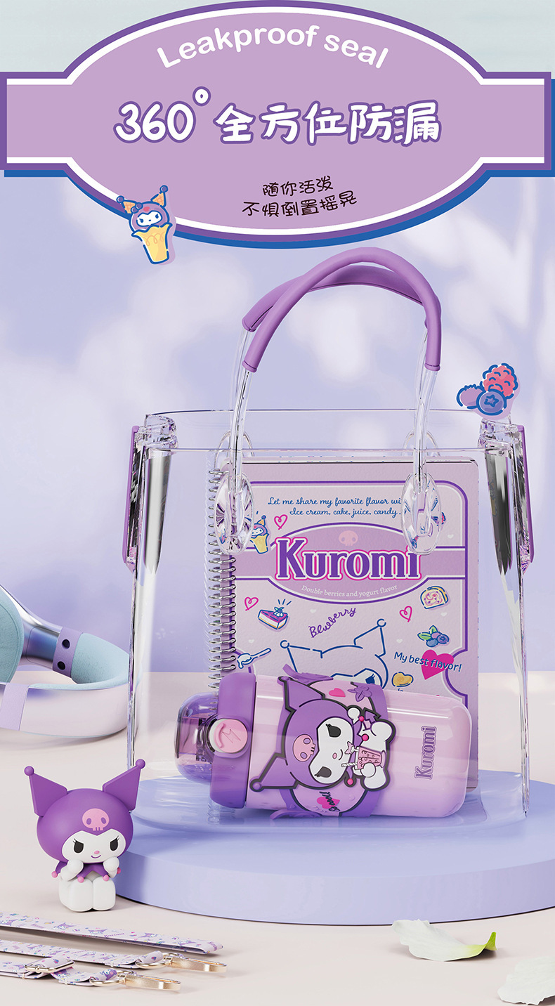 H-6185 Colorful Sanrio Thermos Cup 380mlDetails 12-790.jp