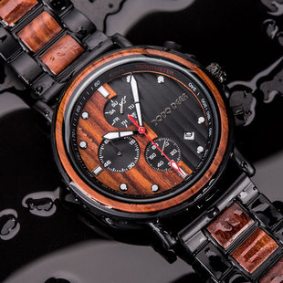 DODO DEER�S��ֱ�l�߼��|����ʿľ��ҹ���ˮ���ewood watch����