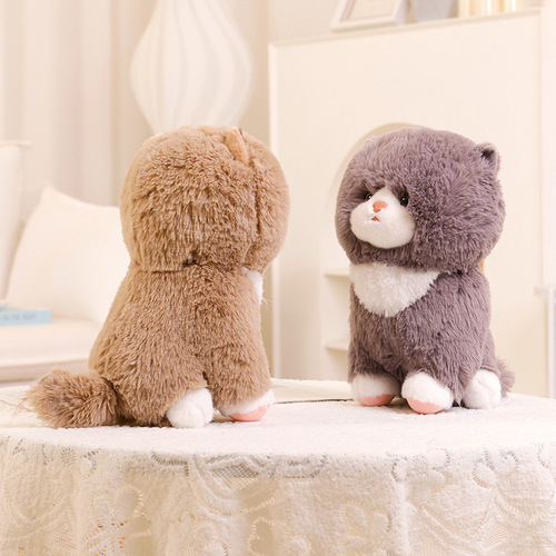 Cute Cartoon Cat Doll Plush Toy Kitten Doll Doll Creative Rag Doll Birthday Gift Wholesale