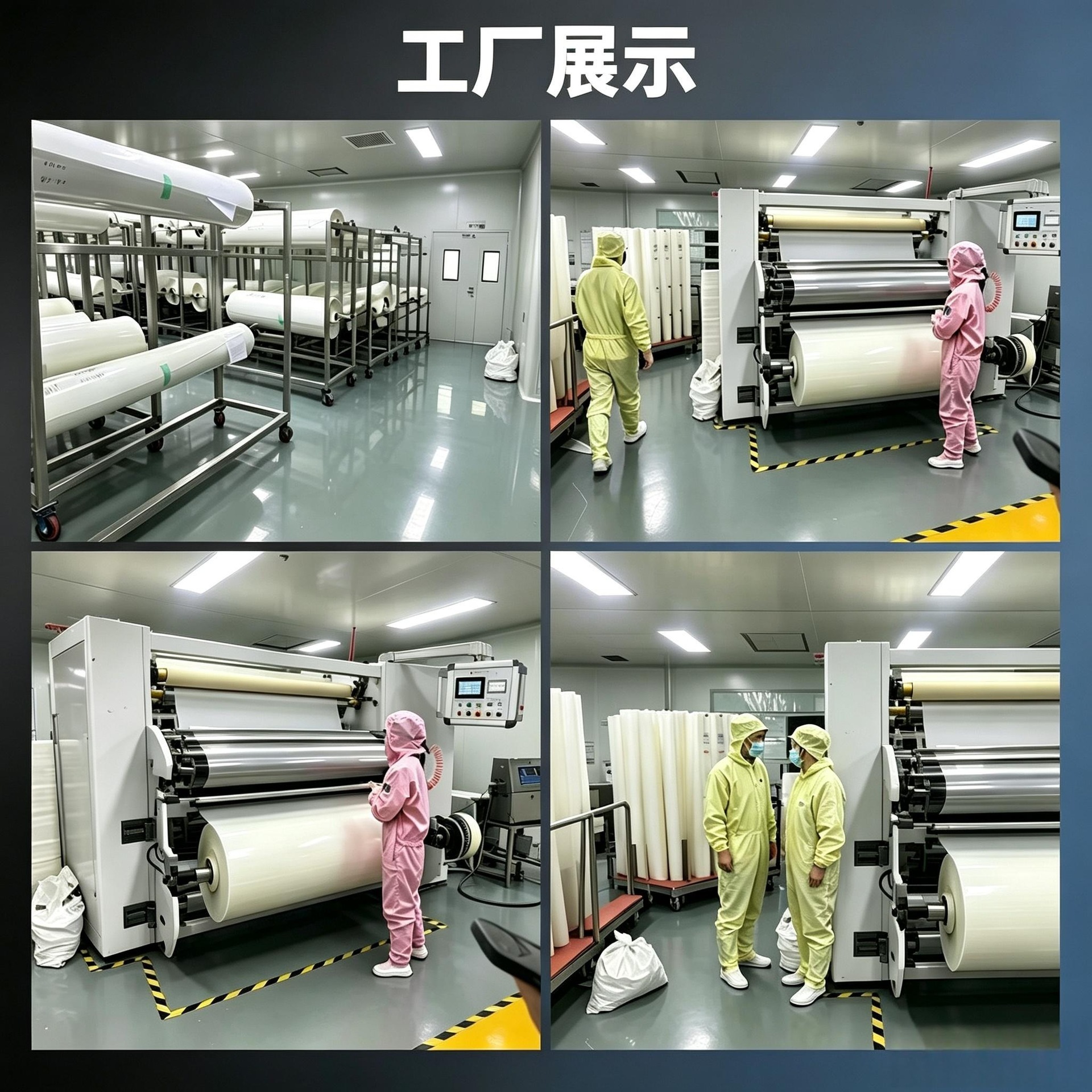 Factory wholesale of colorful car window tint film, including imperial purple, blue, and enchanting glass explosion-proof and sun protection films, sold in full rolls