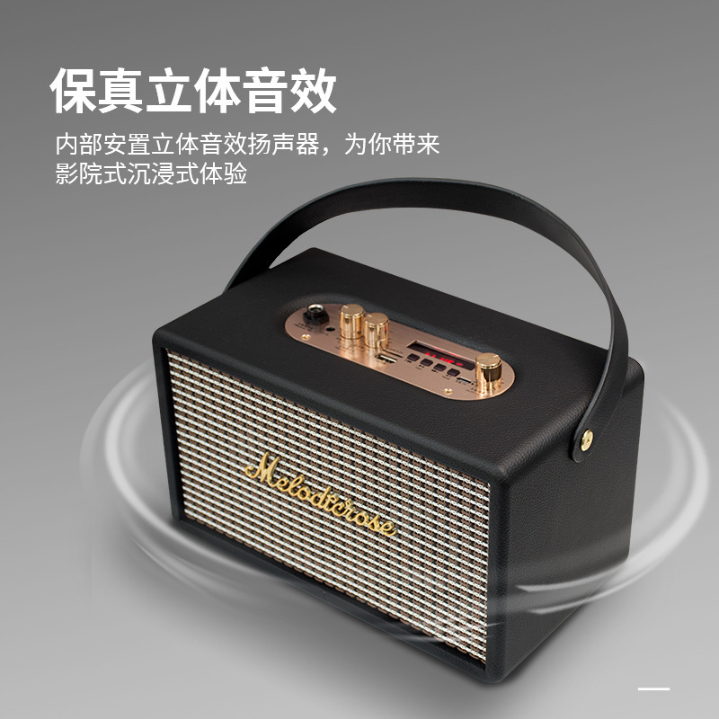 メロディック/メロディーのバラの馬は休んで同じタイプの携帯で屋外の無線のbluetoothの音響の大きい音量を持ちます。|undefined