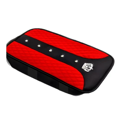Armrest box pad Armrest Cover Stereo Quilted Car