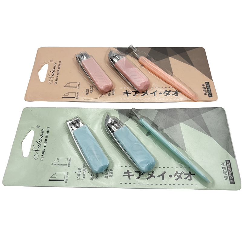 H1127 A006 cortauñas + tres piezas de piel muerta alicates piedra molienda herramientas maquillaje traje Yiwu 2 yuanes tienda