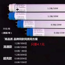 led灯管T8光管1.2米节能led日光灯管0.6米t8分体玻璃灯管高亮40W