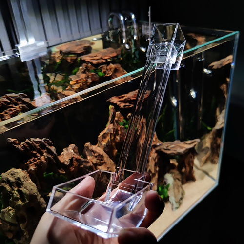 Feeding tube feeder for ornamental fish, crystal shrimp feeding tube, Bishuifeng and acrylic feeding tube