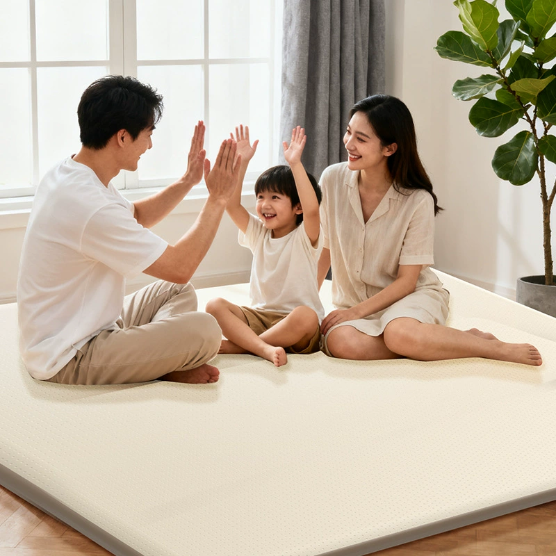 Waterproof mattress for camping PVC, handheld foldable storage system, soft heel, increased thickness