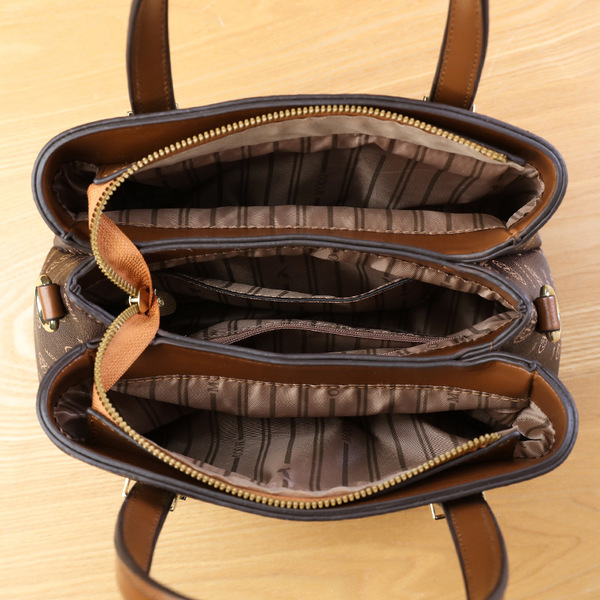 Capacious one-shoulder bag