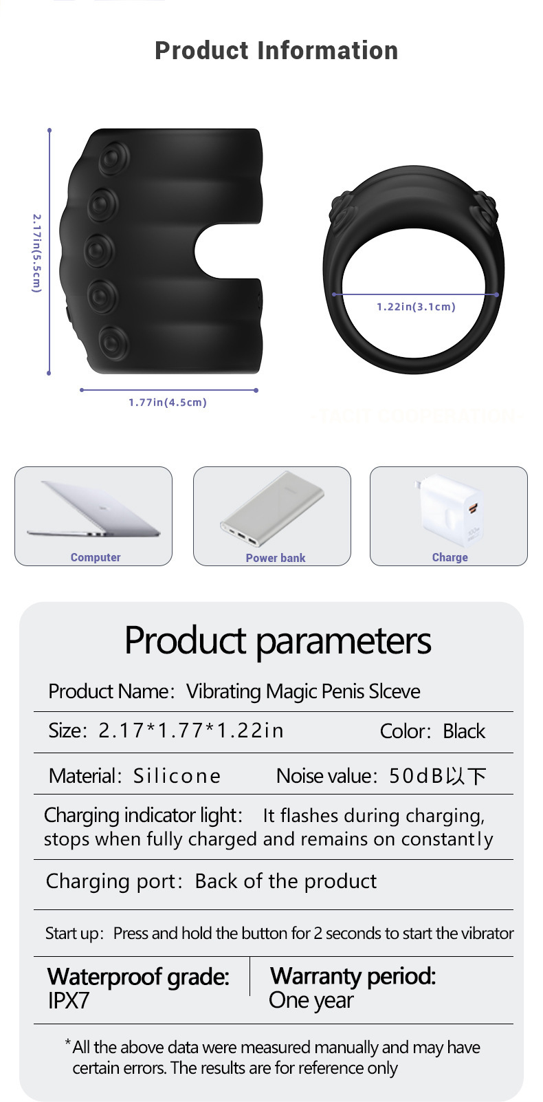10-Frequency Vibrating Silicone Lock Ring, Octopus-Tentacle Design, Couples Resonance Wearable — detail image 9