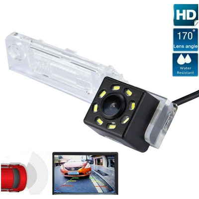 Suitable for Volkswagen Tiguan Touareg Tuhuan Passat POLO car reversing rear view car camera (Vehicle camera) - volkswagen-touguan-touareg-touhuan-passat-takes-8-lights