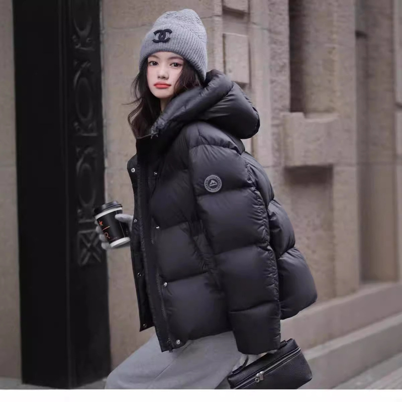 Pinghu 2025 New Classy White Duck down Jacket Women's Classy Women's Mid-Length Japanese and Korean Style Thickeneded Jacket Trendy