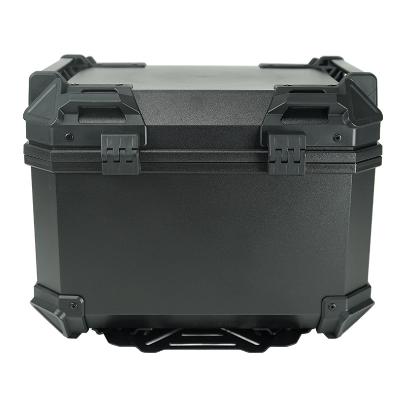 Maletero de motocicleta caja trasera ABS caja trasera de gran capacidad coche eléctrico caja trasera pedal para llevar batería caja de almacenamiento de coche