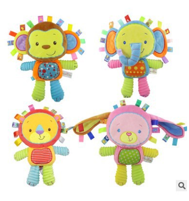 毛絨玩具搖鈴玩偶公仔 抱偶毛絨公仔