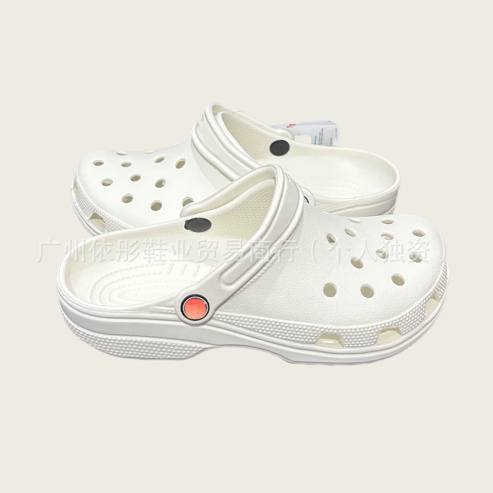 2025CRCSS Классическая обувь из крокодиловой кожи Мужская и женская обувь модные легкие нескользящие спортивные пляжные сандалии знаменитостей оптом