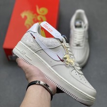 纯原莆田空军一号纯白af1小麦色黑武士男鞋马年限定大红女鞋板鞋