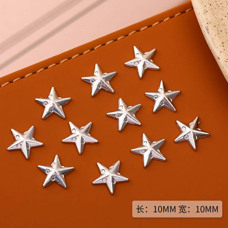 Cruz planetaria aleación de amor joyas de manicura Saturno uñas para usar accesorios de metal DIY