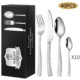 [silver] 40-piece set