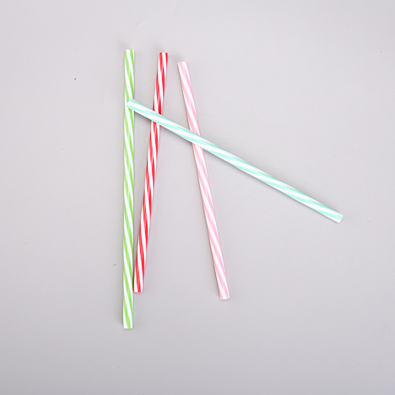 厂家批发 PP塑料管彩色吸管PE吸管 PE彩色塑料管子可降解硬料硬管