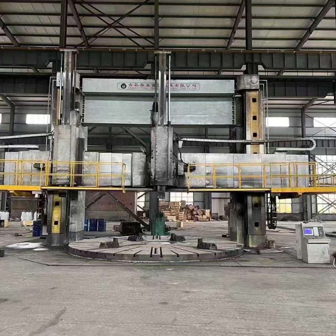 转让永基CK5280-50x180数控立式车床卡盘直径7.1米
