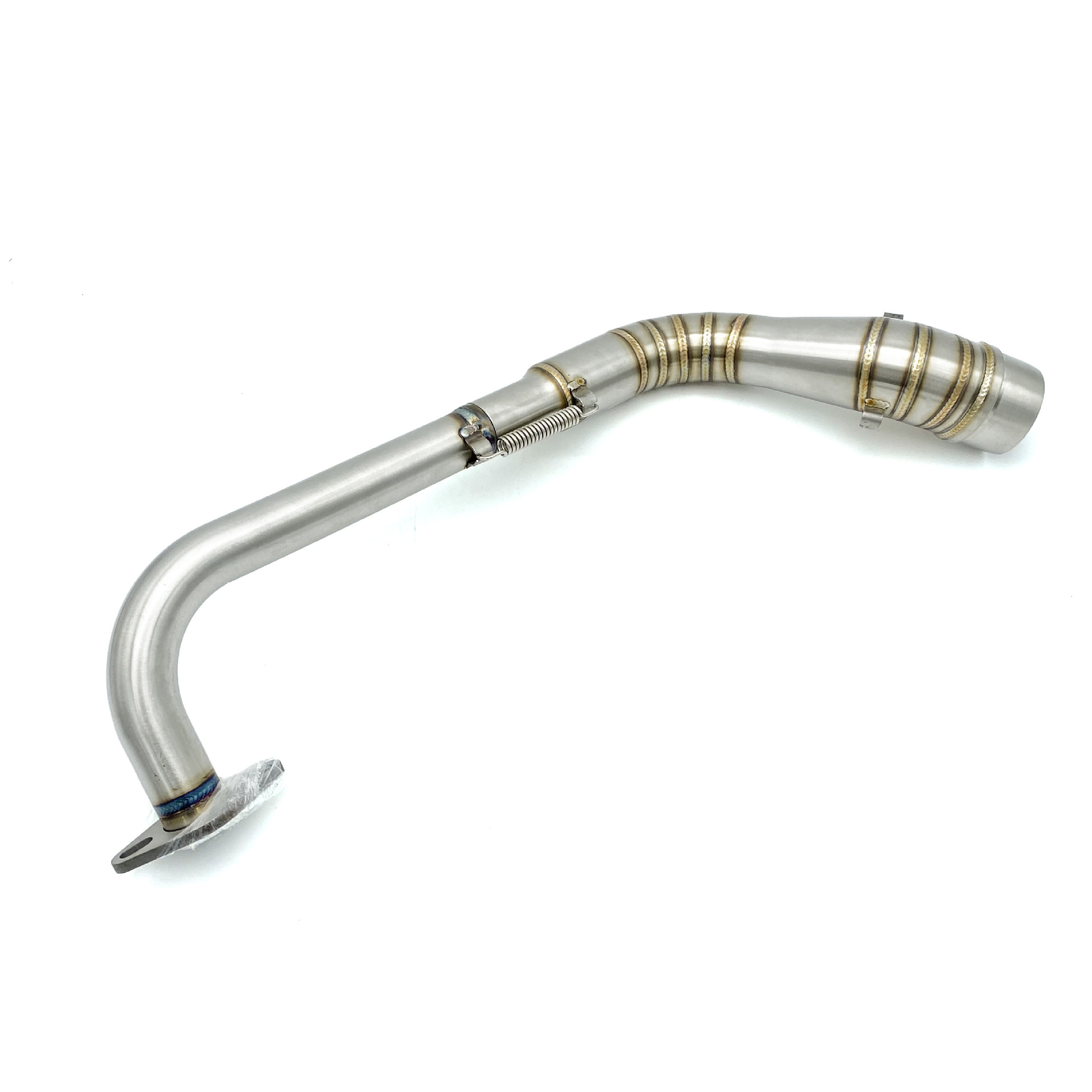Suitable for Yamaha NMAX155 stainless steel front section NMAX 125 elbow to connect Scorpio inclined exhaust pipe
