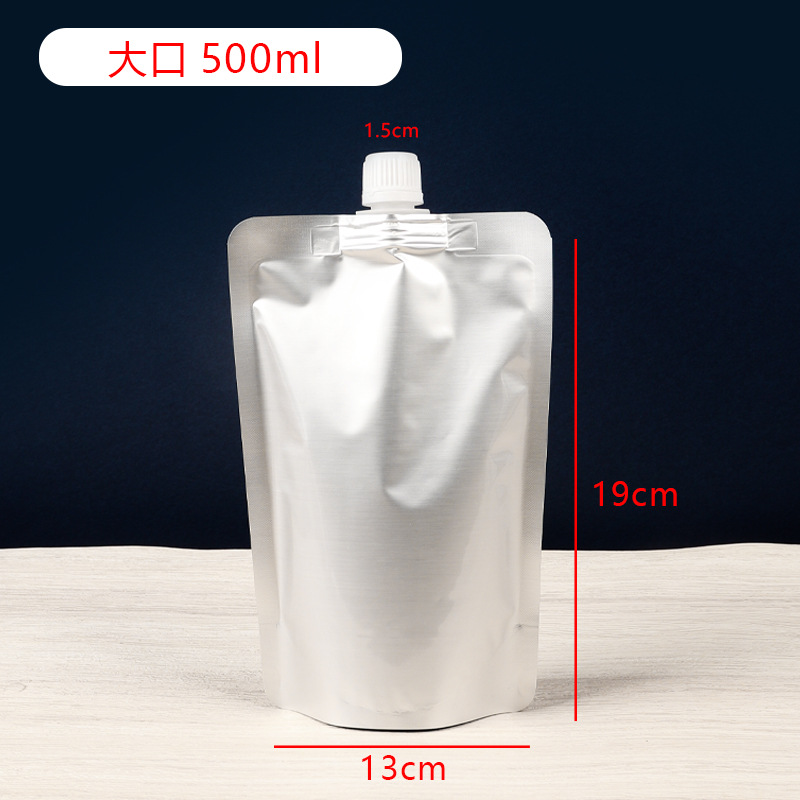 bolsas de succión autoportantes de granos personalizadas de grado alimenticio de arroz de granos bolsa de succión portátil desechable