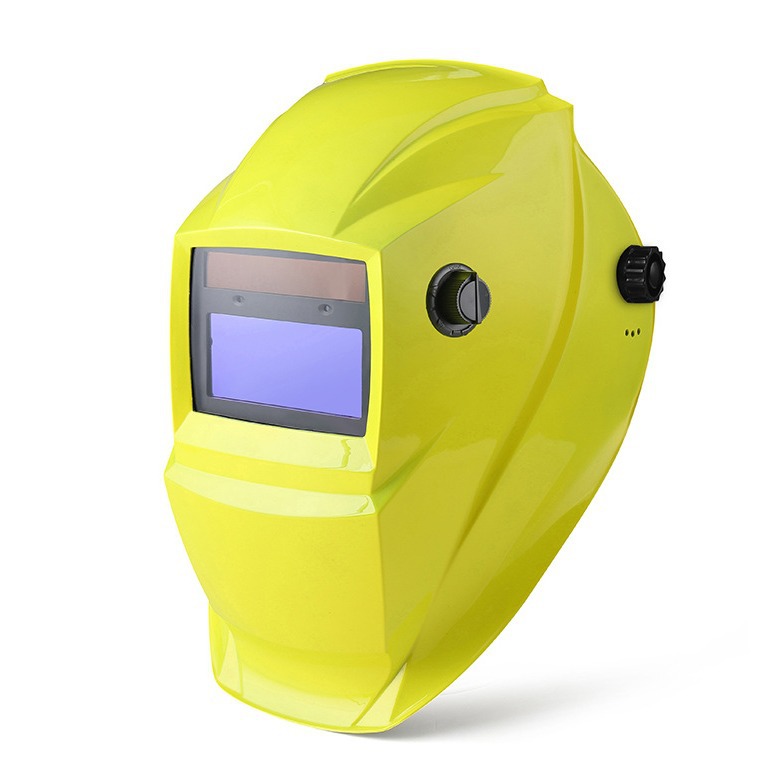 自动变光焊帽电焊面罩氩弧焊气保焊防护头盔太阳能焊帽PLUM-433E