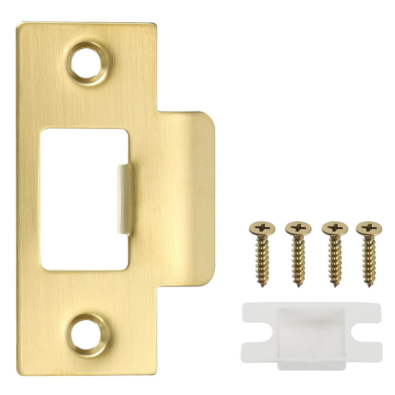 Placa de bloqueo de madera pieza de guía de perno de la puerta bloque de bloqueo cuerpo hebilla pieza perno hebilla caja hardware en stock accesorios al por mayor