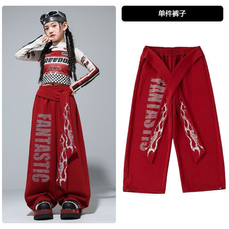 Pantalones rojos de flame