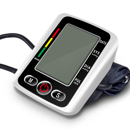 Electronic Blood Pressure Monitor Home Wrist Cuff Upper Arm Blood Pressure Tester Blood Pressure Measurement Device for International Trade