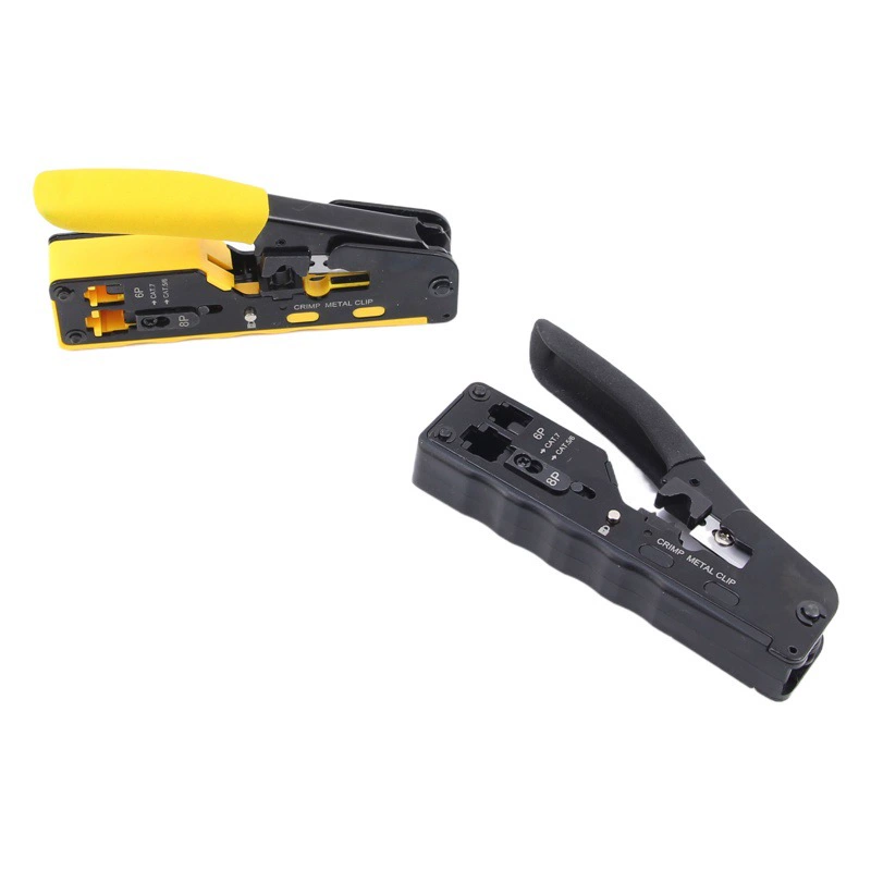 Настольный сетевой зажим Категория 7 Многофункциональный вертикальный сетевой зажим CAT7 многокристаллический сетевой кабель обжимной зажим обжимной рабочий