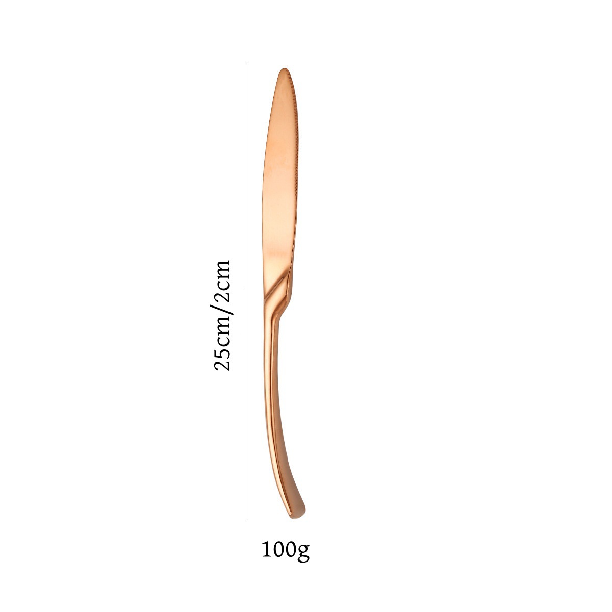 Kaya 410 로즈 골드 테이블 칼