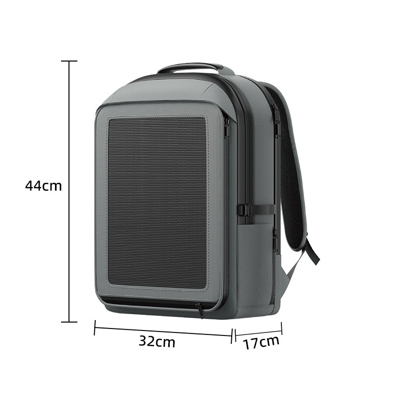 Outdoor Cross-Border Solar Charging Backpack 30W Mountaineering Hiking Travel Backpack Portable Computer Business Backpack