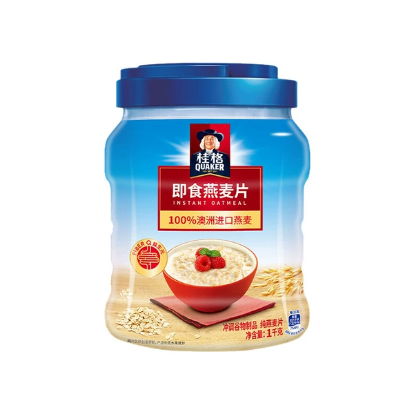 Quaker oatmeal 1000g barrel