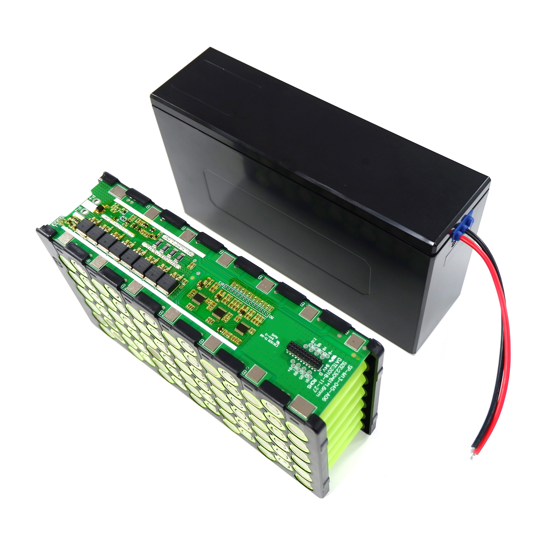 블랙 쉘 + 브래킷 + 니켈 시트 + 30A 보호 보드