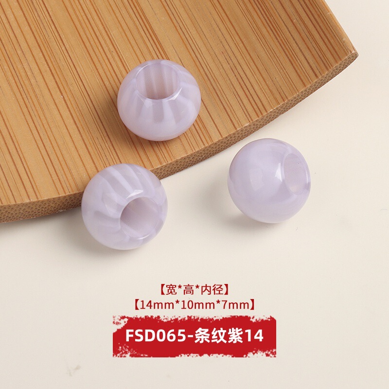 芬锦金箔烟丝大孔珠子吊扣绳盘扣头装饰扣穿绳扣现货批发中国风|undefined