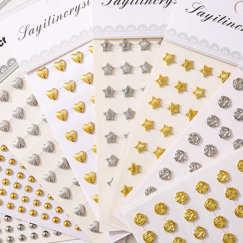 Adorable pegatinas de diamante acrílico cristal gemas recompensas pegatinas chicas regalos decoración 3D material estereoscópico pegatinas