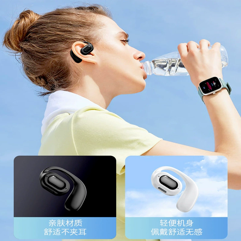 Настоящие беспроводные Bluetooth-наушники OWS с долгим временем работы, без уха — без уха, сенсорный набор для звонков, один наушник