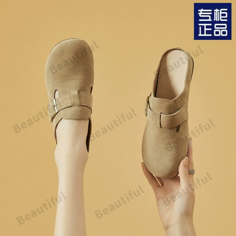 Летняя распродажа 2025: новые брендовые мягкие мюли в стиле Birkenstock для беременных.