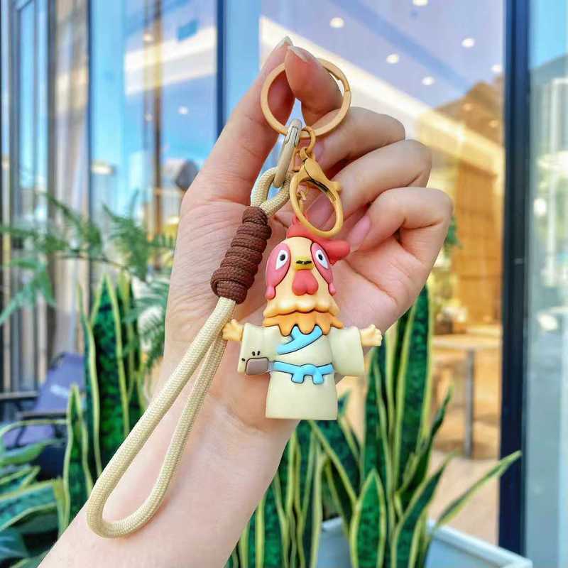 新品浪浪山小妖怪钥匙扣猩猩怪蛤蟆精公仔生日礼物包挂汽车钥匙扣|undefined