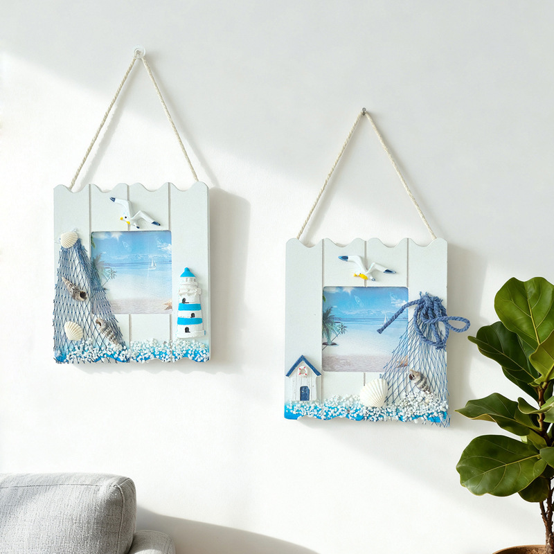 Mediterranean Style Hanging Photo Frame Bedroom Living Room Wall Decoration Pendant Wooden Hanging Frame Wall Hanging Photo Frame Mediterranean Style Hanging Photo Frame Bedroom Living Room Wall Decoration Pendant Wooden Hanging Frame Wall Hanging Photo Frame
